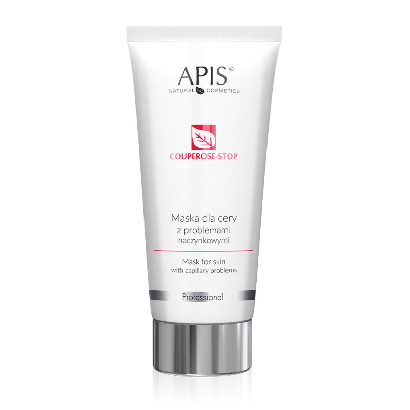 Apis - COUPEROSE-STOP - Maska dla cery z problemami naczynkowymi, 200ml - 1 Apis - COUPEROSE-STOP - Maska dla cery z problemami naczynkowymi, 200ml - 1
