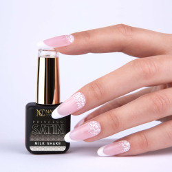 Nails Company Lakier hybrydowy -  Princess Satin Milk Shake 6ml - 3