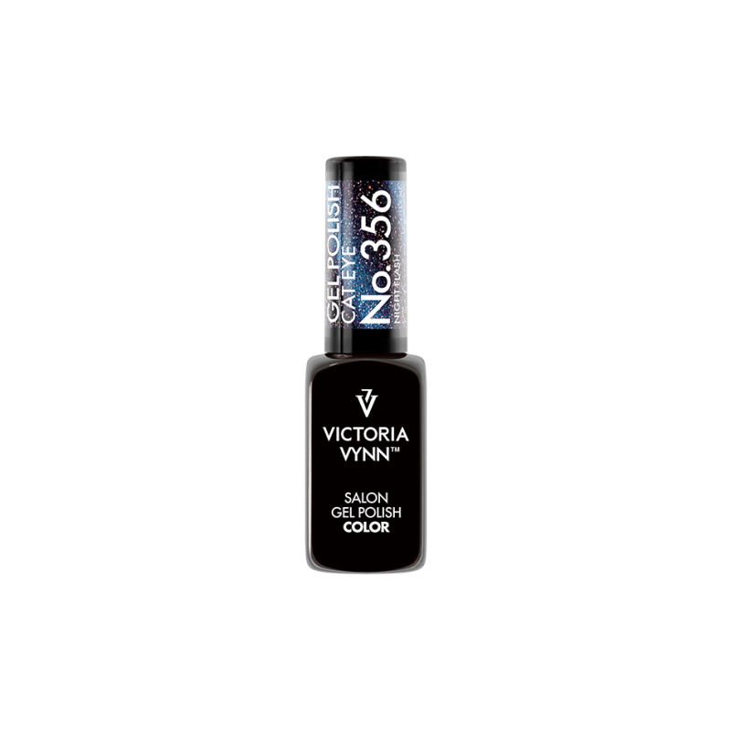 Victoria Vynn - Lakier Hybrydowy Gel Polish Cat Eye 356 Night Flash 8ml