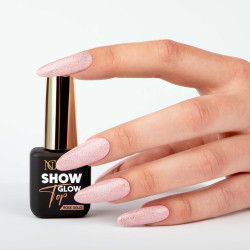 Nails Company - Show Glow Top - Rose Gold 11ml