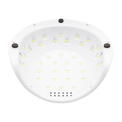 Activ - Lampa UV LED Shiny 86W biała/srebrna perła