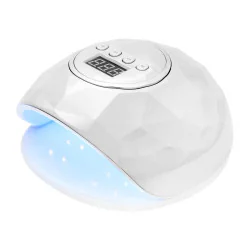 Activ - Lampa UV LED Shiny 86W biała/srebrna perła