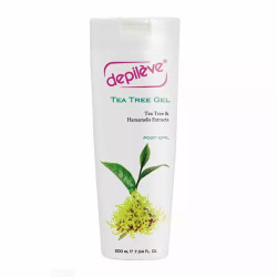 Depileve gold tea tree 1 Żel łagodząco chłodzący po depilacji 200 ml - 1