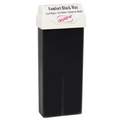Depileve Comfort Black Wax - Czarny wosk miękki Comfort Black Wax z aplikatorem roll-on 100g - 1