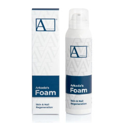 AArkada Arkada's Foam Regeneration, Łagodzący Krem w Piance do Skóry i Paznokci, Nawilża i Łagodzi Podrażnienia, 150ml - 1