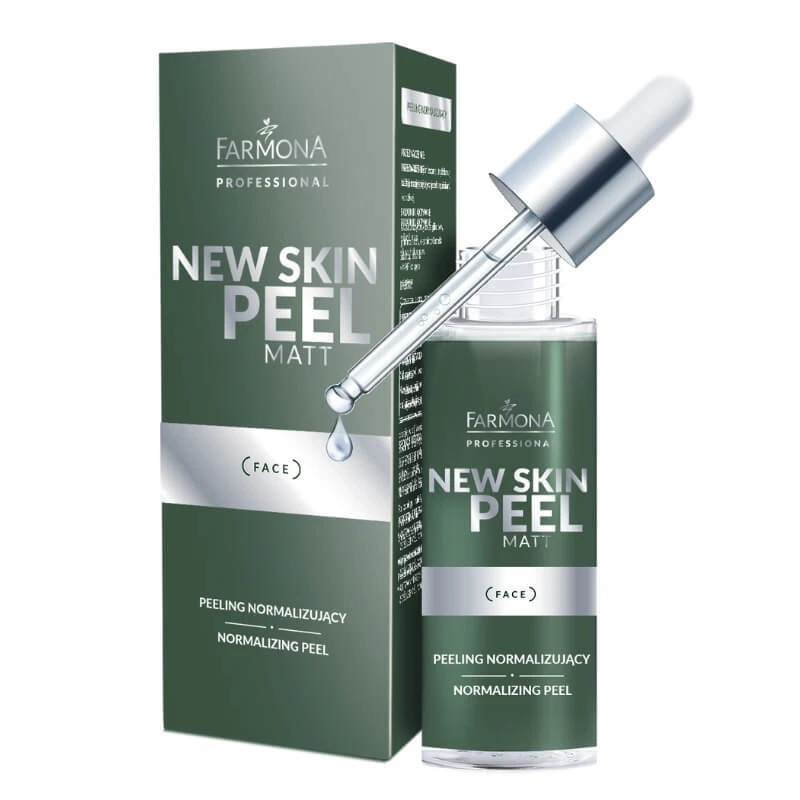 FARMONA - PEELING KWASOWY NORMALIZUJĄCY NEW SKIN PEEL MATT 30ML - 1