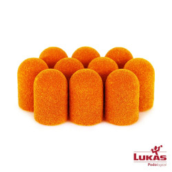 Lukas kapturki ścierne ORANGE 16/320, 10 szt. - 2