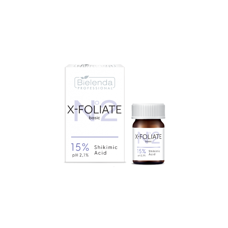 Bielenda X-FOLIATE basic kwas szikimowy 15% 5ml - 1