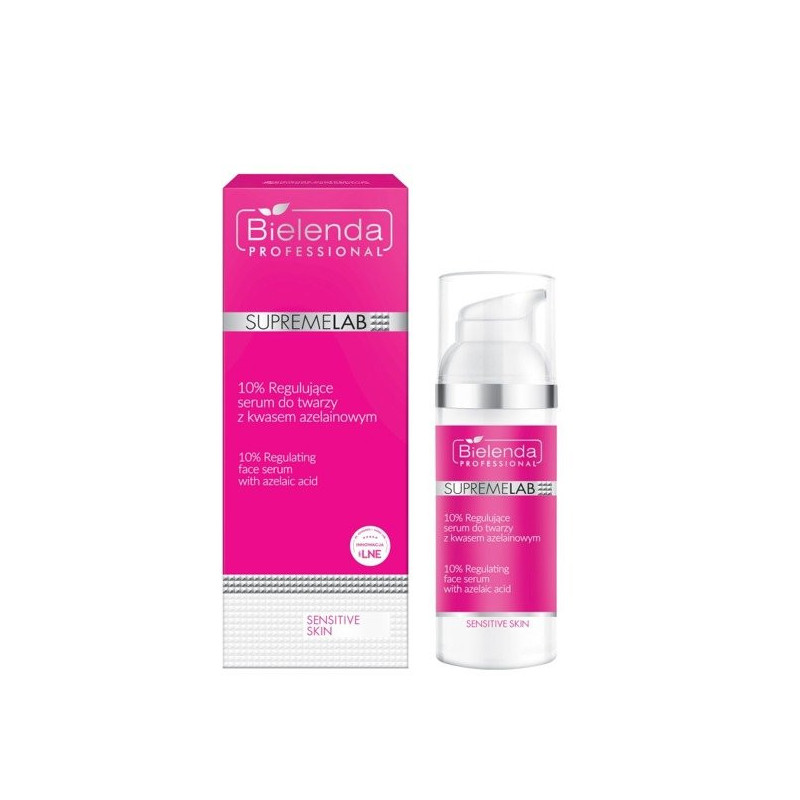 Bielenda Professional Supremelab Sensitive Skin 10% Serum do twarzy z kwasem azelainowym 50ml - 1