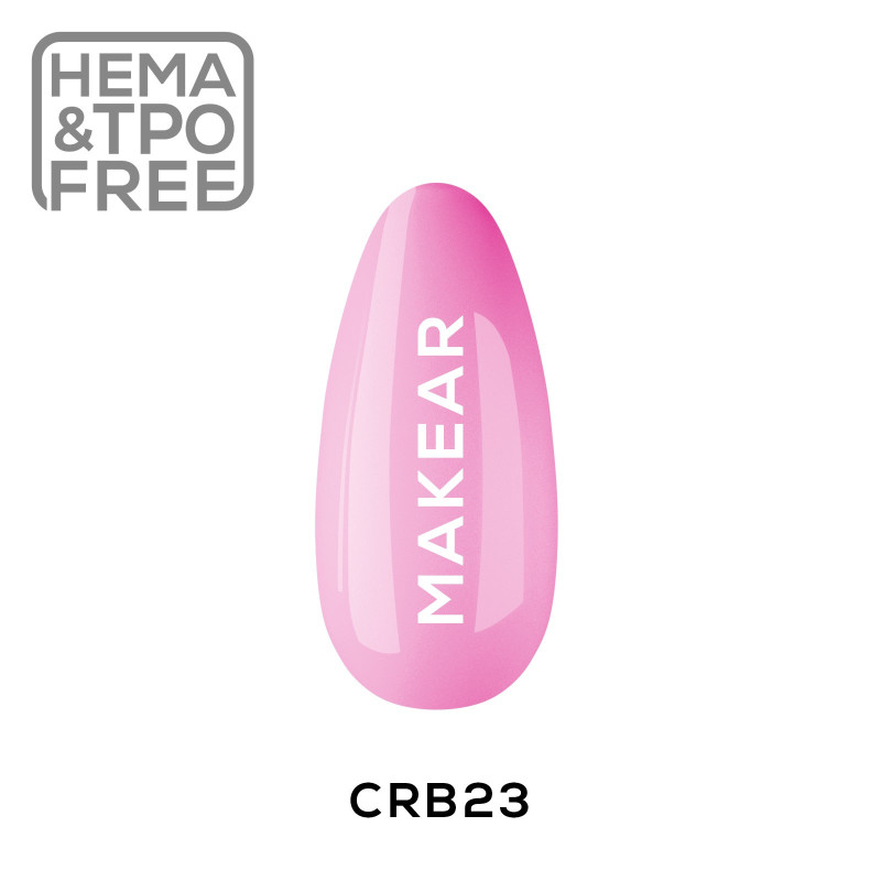 Makear - CRB23 Bliss Pink - Color Rubber Base 8ml - 1