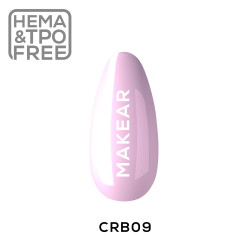 Makear - CRB09 Pink - Color Rubber Base 8ml - 1