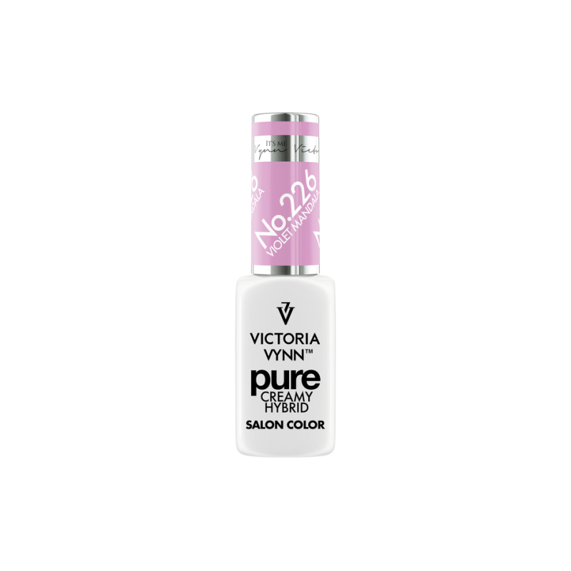 VICTORIA VYNN - Pure Creamy Hybrid 226 Violet Mandala, 8ml - 1 VICTORIA VYNN - Pure Creamy Hybrid 226 Violet Mandala, 8ml - 1