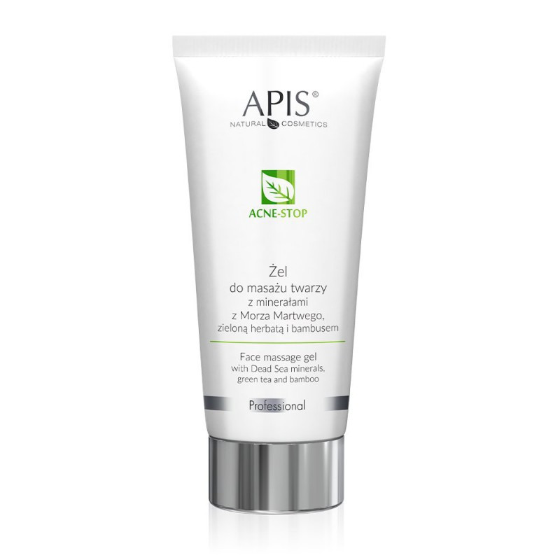 Apis Acne-stop Żel do masażu twarzy z zieloną herbatą 200ml - 1