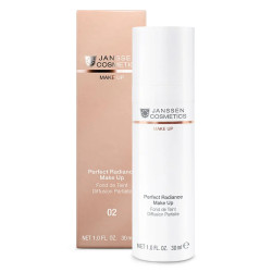 Janssen Perfect Radiance Make Up - Podkład wygładzający skórę z SPF 15, 02 Honey,  30ml - 1