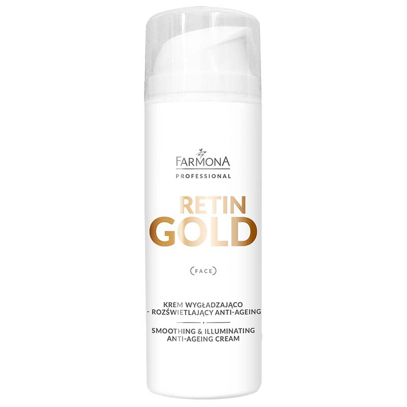 Farmona - RETIN GOLD Krem wygładzająco - rozświetlający anti age 150ml - 1