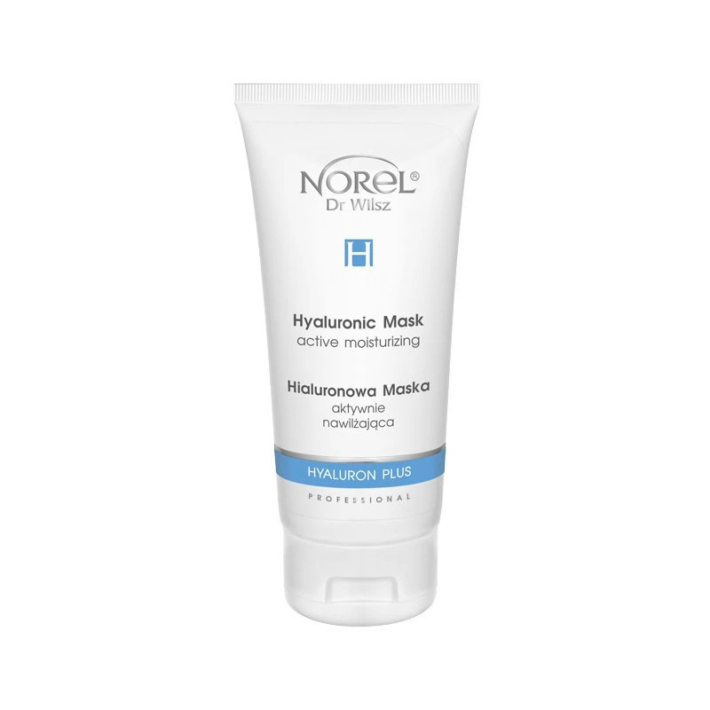 Norel Hyaluron Plus Hyaluronic Mask active moisturizing - Hialuronowa maska aktywnie nawilżająca, 200ml, PN207 - 1