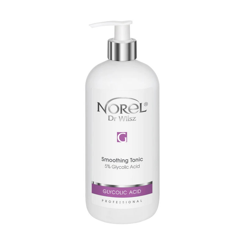 Norel Glycolid Acid Smoothing Tonic 5% Glycolic Acid - Tonik wygładzający z 5% kwasem glikolowym, 500ml, PT158 - 1