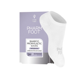 PHARM FOOT - BAMBUSOWE SKARPETKI BIAŁE r.43-46 - 1