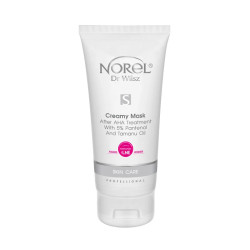 Norel Skin Care Creamy Mask - Krem-maska opatrunek z 5% pantenolem i olejem tamanu, 200ml, PN120 - 1