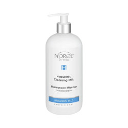 Norel Hyaluron Plus Hyaluronic Cleansing Milk - Hialuronowe mleczko oczyszczające, 500ml, PM205 - 1