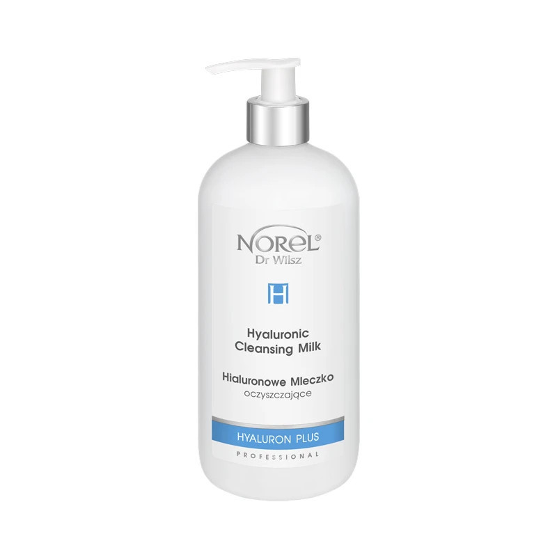 Norel Hyaluron Plus Hyaluronic Cleansing Milk - Hialuronowe mleczko oczyszczające, 500ml, PM205 - 1