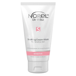 Norel Sensitive Soothing Cream,-Mask - Krem-maska łagodząca dla cery wrażliwej, 150ml, PK294 - 1