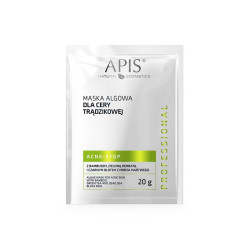 APIS Professional Natural Cosmetics Acne-Stop maska oczyszczająca algowa do cery trądzikowej 20g - 1