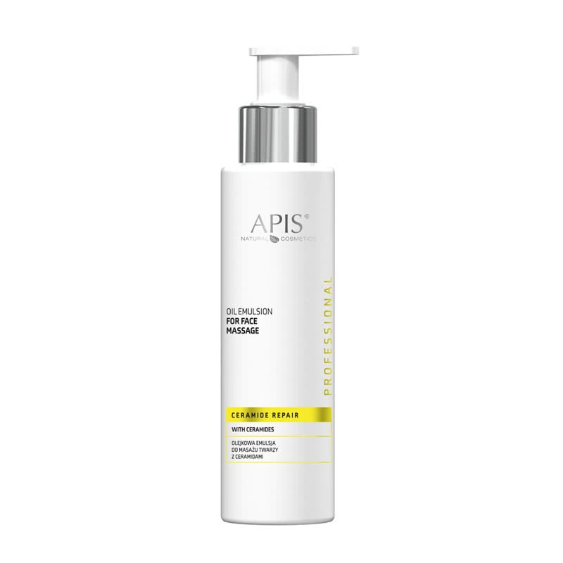 Apis - CERAMIDE REPAIR - Olejkowa emulsja do masażu twarzy z ceramidami, 150ml - 1 Apis - CERAMIDE REPAIR - Olejkowa emulsja do masażu twarzy z ceramidami, 150ml - 1