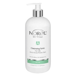 Norel Acne Cleansing Tonic - Tonik oczyszczający dla cery tłustej i trądzikowej, 500ml, PT336 - 1