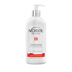 Norel Anti-Redness Cleasing Milk - Mleczko dla cery naczynkowej, 500ml, PM184 - 1