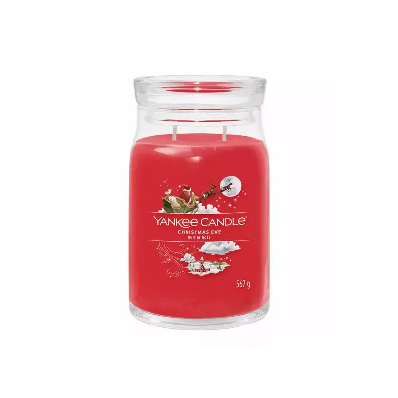 Yankee Candle Christmas Eve Signature Duża Świeca 567g - 1