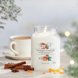 Yankee Candle London Christmas Tea Signature Duża Świeca 567g - 2