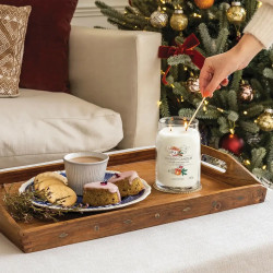 Yankee Candle London Christmas Tea Signature Duża Świeca 567g - 4