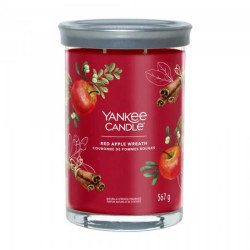 Yankee Candle Red Apple Wreath Tumbler Duża Świeca 567g - 3