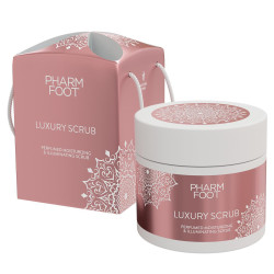 PERFUMOWANY PEELING NAWILŻAJĄCO-ROZŚWIETLAJĄCY LUXURY SCRUB / 200g PHARM FOOT - 1