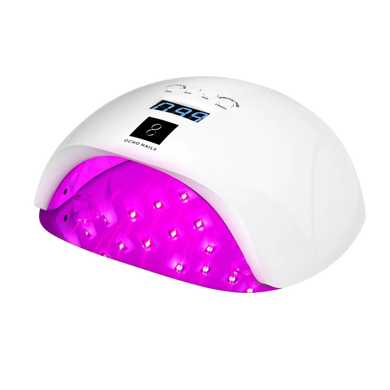 Lampa UV LED OCHO NAILS X13 65W plus biała z lustrzanym dnem - 1