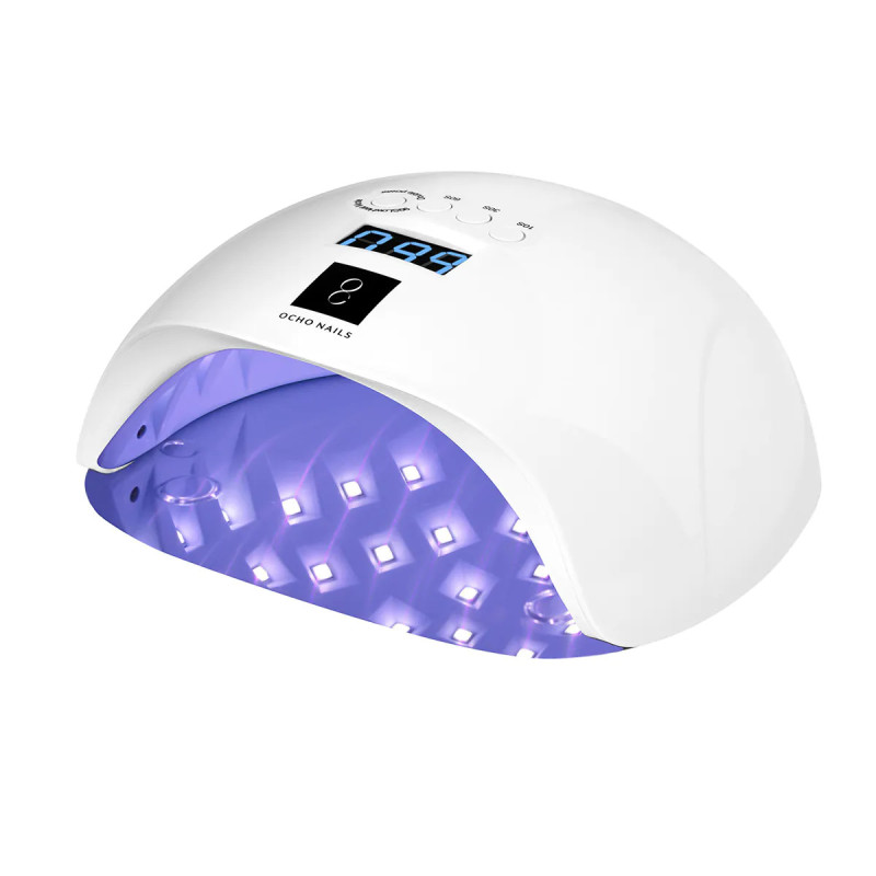 Lampa UV LED OCHO NAILS X13 65W biała z lustrzanym dnem - 1