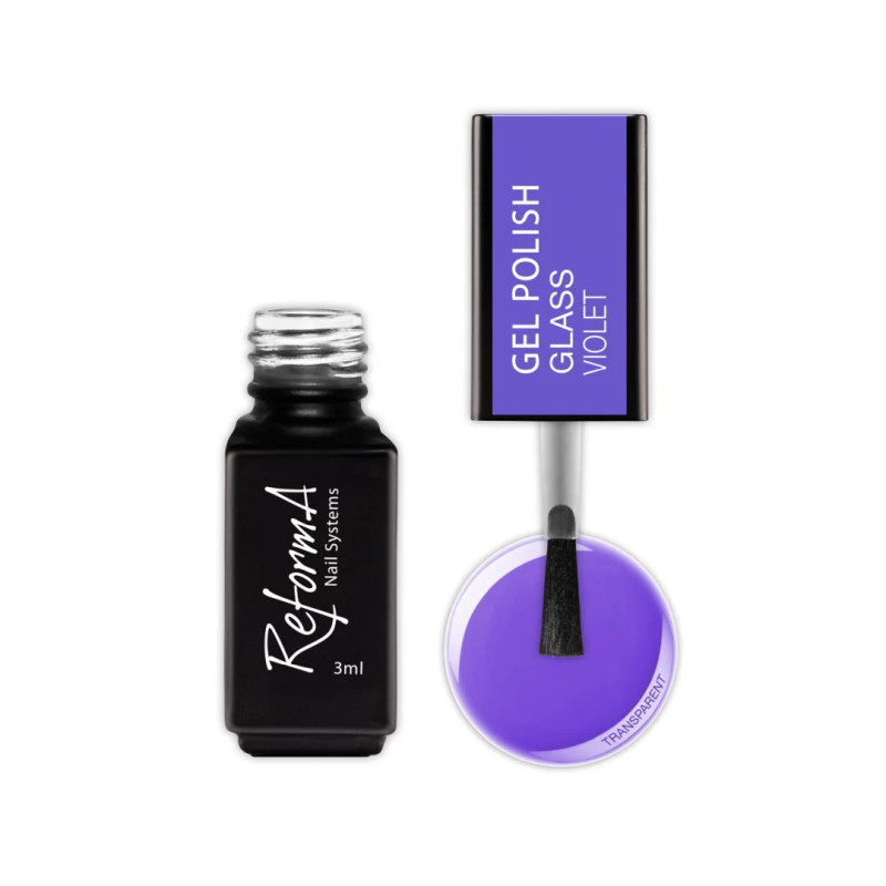 Reforma - Lakier Hybrydowy - GP Glass Violet, 3 ml - 1