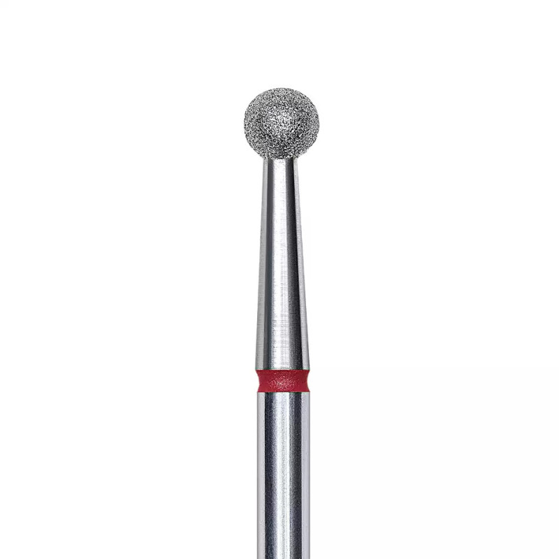 STALEKS - Frez diamentowy kulka czerwona 3,5mm, FA01R035 - 1