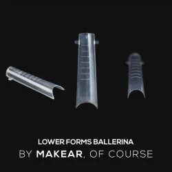 MAKEAR Dual Forms Ballerina - formy dolne 120 szt. - 3