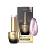 Makear - MCL02 Fluffy violet - Lakier Hybrydowy Cat Eye 8ml - 3