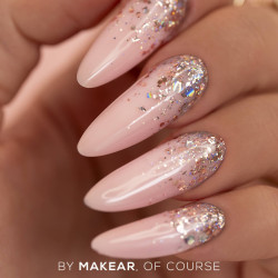 Makear PG02 Princess Gel - Rose Gold 5ml - 3