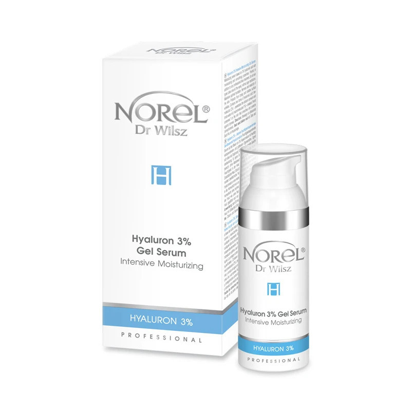 Norel Serum żelowe intensywnie nawilżające Hyaluron 3% 50ml PA362 - 1