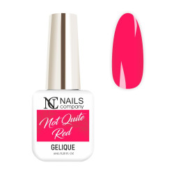 Nails Company Lakier hybrydowy - Not quite red 6ml - 1