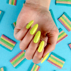 Nails Company Lakier hybrydowy -  Crazy Dots Flaffy Crazy 6ml - 4