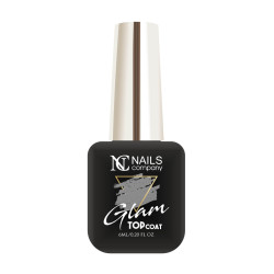 Nails Company Glam Top Coat - Silver 06 ml - 1