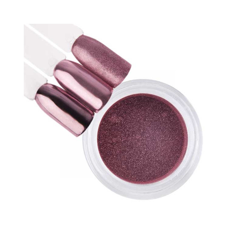 Nails Company Pyłek Mirror Effect - Pink 1G - 1 Nails Company Pyłek Mirror Effect - Pink 1G - 1
