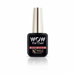 Nails Company WOW Top Coat - ROSE GOLD 6ml - 1