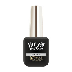 Nails Company WOW Top Coat - Silver 6ml - 1