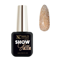 Nails Company Lakier hybrydowy Show Glow no. 102 6ml - 1